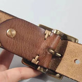 Vintage Cowhide Belt