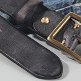 Vintage Cowhide Belt