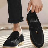 Shaffer Cow Suede Loafers