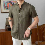 Positano Breeze Linen Shirt