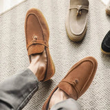 Shaffer Cow Suede Loafers