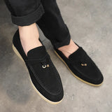 Shaffer Cow Suede Loafers