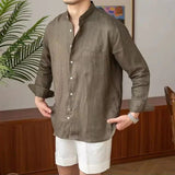 Positano Breeze Linen Shirt