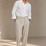 Italian Naples Pants — Khaki, studio product shot