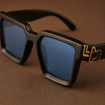 Azzurro Vision Sunglasses — Gray, br_espresso product shot