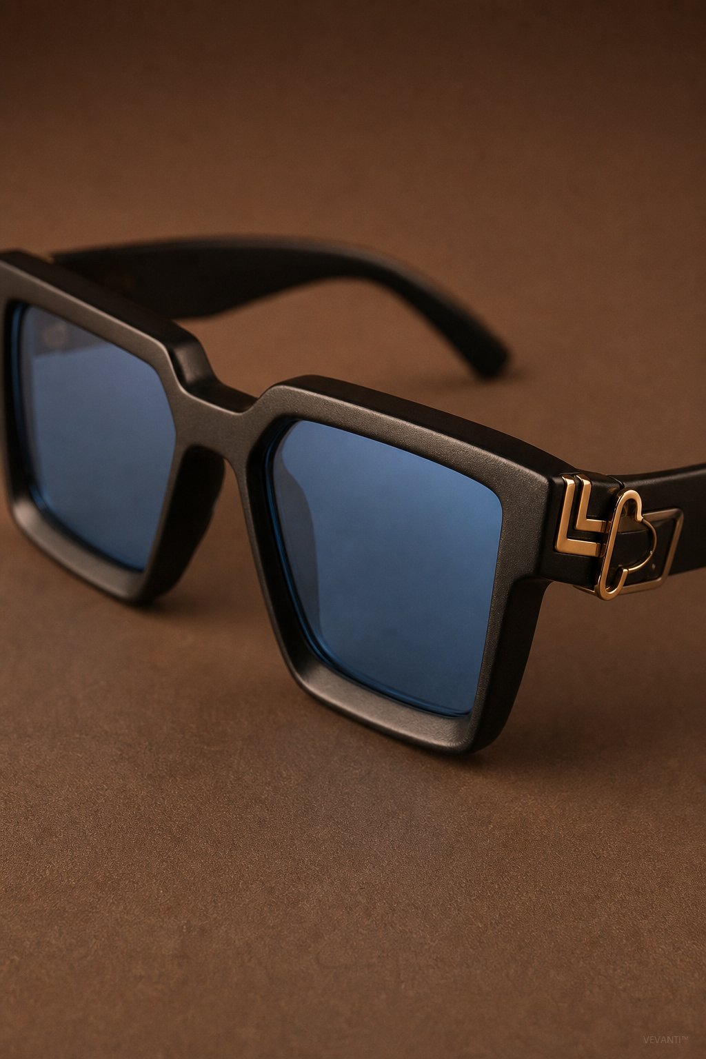 Azzurro Vision Sunglasses — Gray, br_espresso product shot