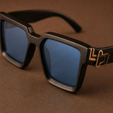 Azzurro Vision Sunglasses — Gray, br_espresso product shot