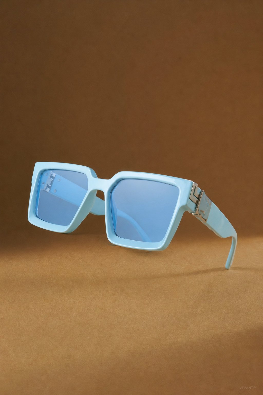 Azzurro Vision Sunglasses — Light Blue, br_espresso product shot