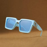 Azzurro Vision Sunglasses — Light Blue, br_espresso product shot