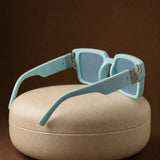 Azzurro Vision Sunglasses — Light Blue, br_espresso product shot