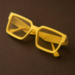 Azzurro Vision Sunglasses — Yellow, br_espresso product shot