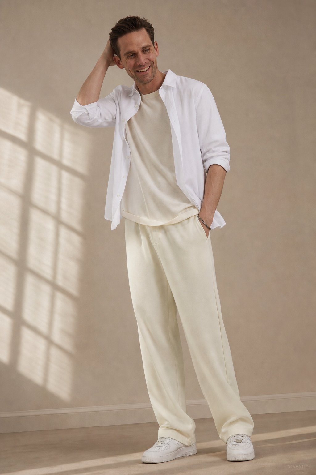 Classic Casual's — White, banana_republic product shot