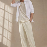 Classic Casual's — White, banana_republic product shot