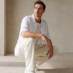 Classic Casual's — White, banana_republic product shot