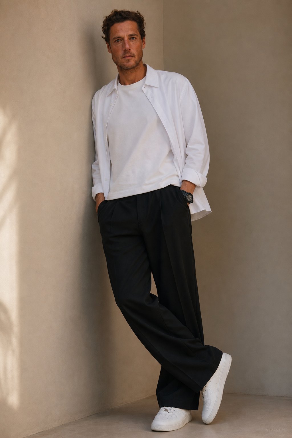 Classic Casual's — Black, banana_republic product shot