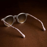 FrostedWood Summer Shades — Clear, br_espresso product shot