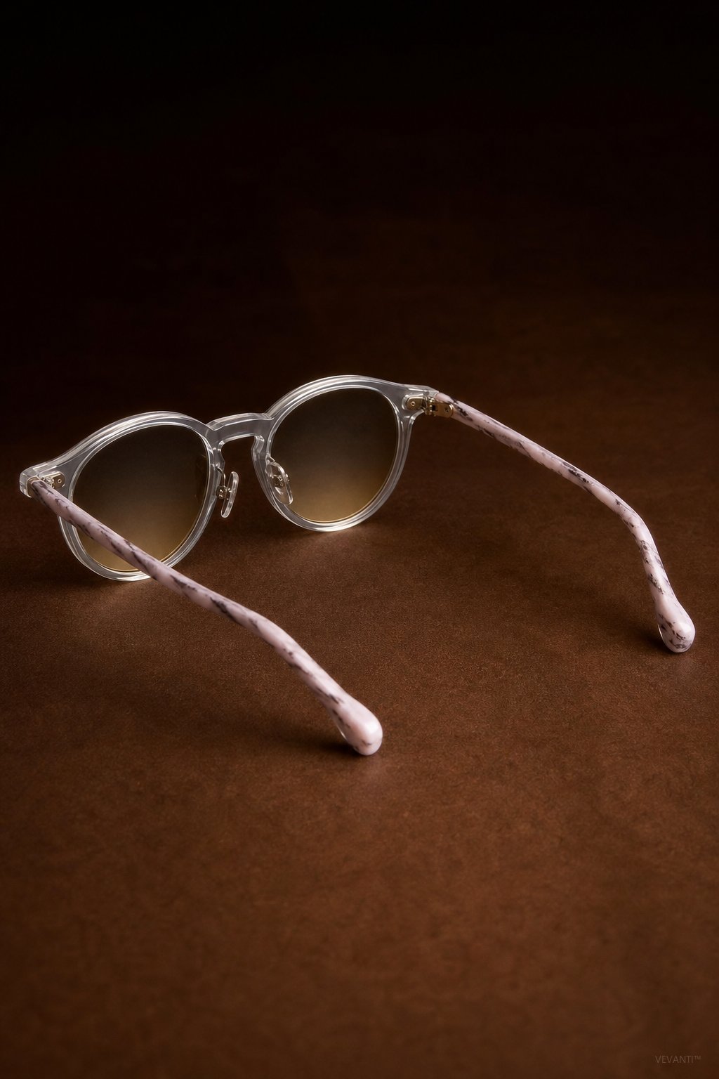 FrostedWood Summer Shades — Clear, br_espresso product shot