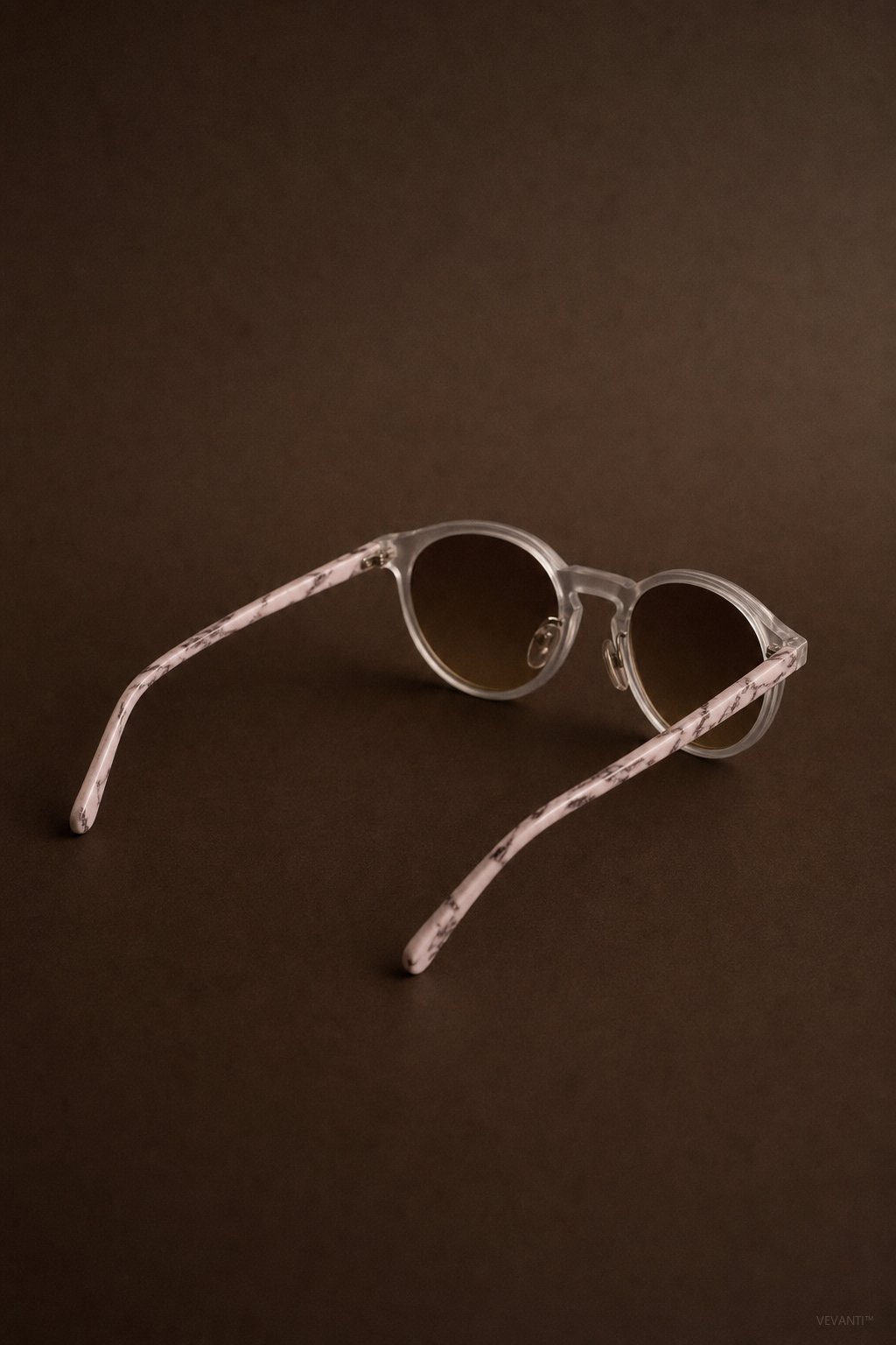 FrostedWood Summer Shades — Clear, br_espresso product shot