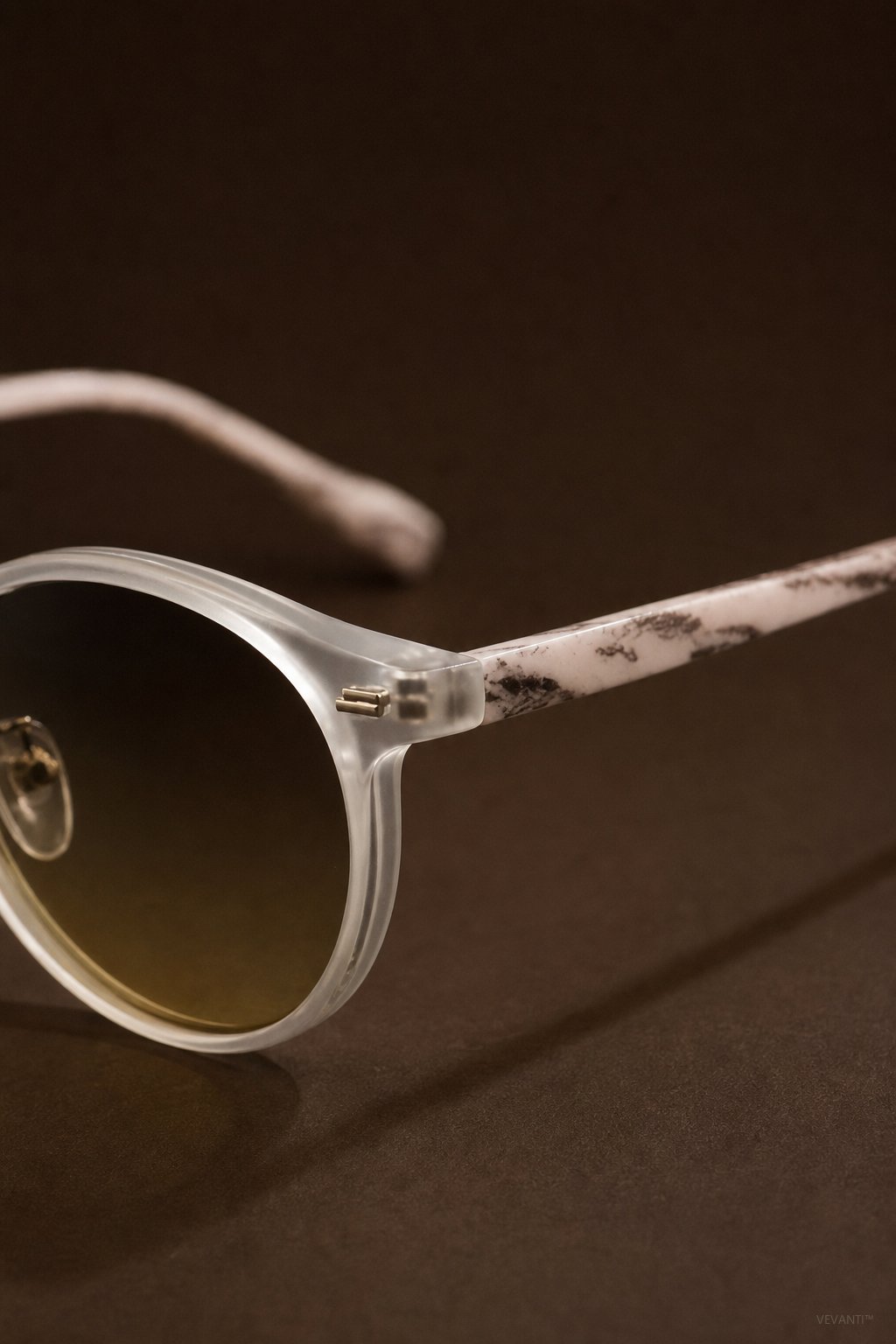 FrostedWood Summer Shades — Clear, br_espresso product shot