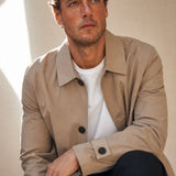 Galway Windbreaker — Khaki, banana_republic product shot