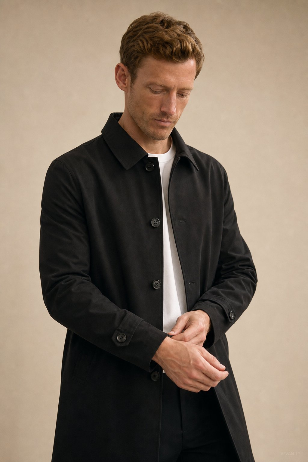Galway Windbreaker — black, banana_republic product shot
