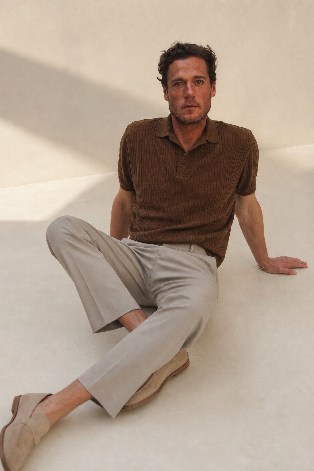 Heidelberg Polo — Coffee, banana_republic product shot