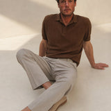 Heidelberg Polo — Coffee, banana_republic product shot