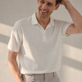 Heidelberg Polo — White, banana_republic product shot