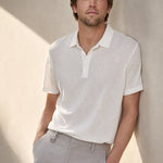 Heidelberg Polo — White, banana_republic product shot