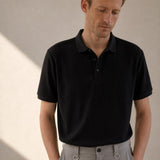 Heidelberg Polo — Black, banana_republic product shot