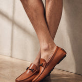 Italian Leather Drivers — Brown, br_espresso product shot
