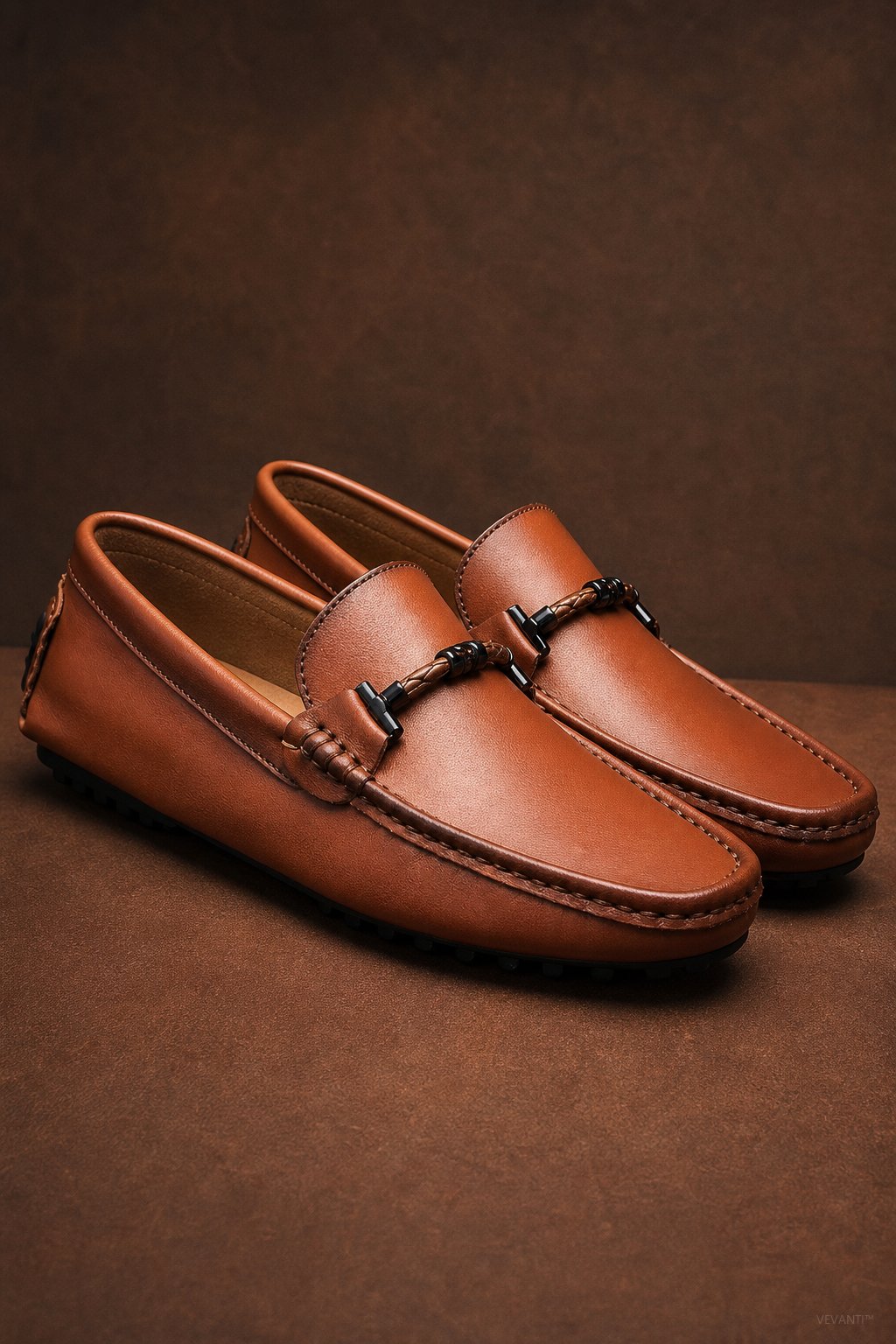Italian Leather Drivers — Brown, br_espresso product shot