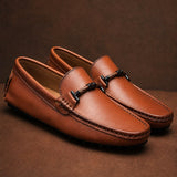 Italian Leather Drivers — Brown, br_espresso product shot