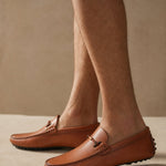 Italian Leather Drivers — Brown, br_espresso product shot