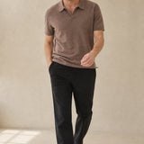 Linen Old Money Trousers — Dusk, banana_republic product shot