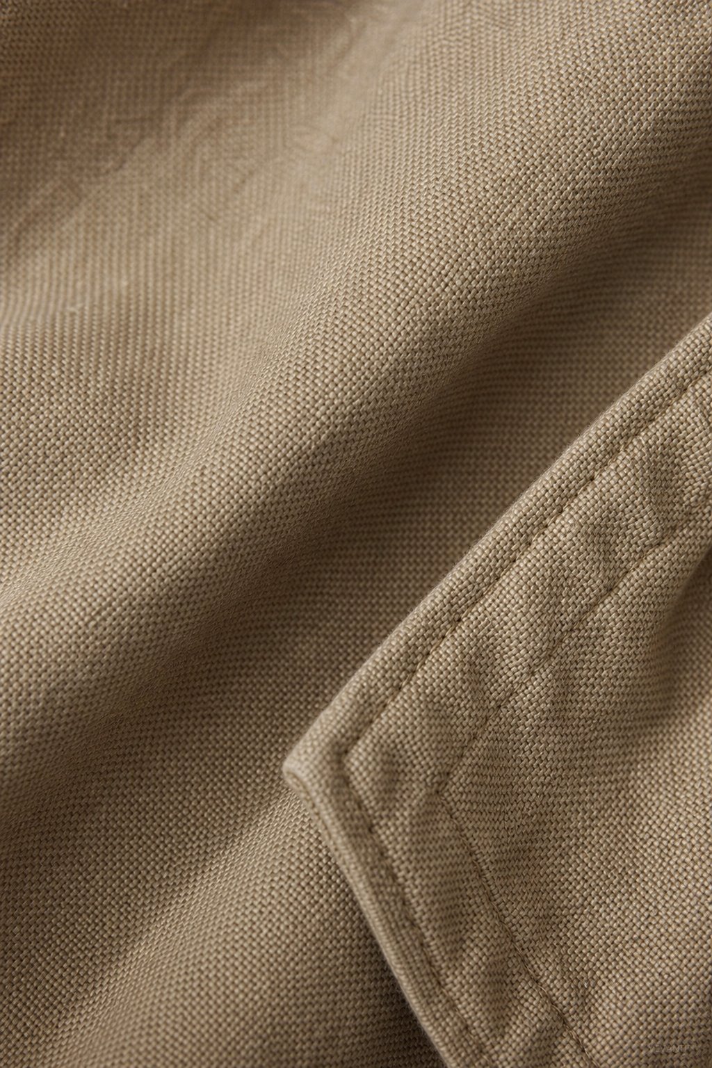 London Zip-Up Jacket — Khaki, studio product shot