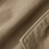 London Zip-Up Jacket — Khaki, studio product shot