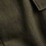 London Zip-Up Jacket — Forest, studio product shot