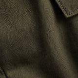 London Zip-Up Jacket — Forest, studio product shot