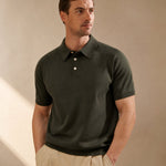 Munich Polo — Pine, banana_republic product shot