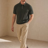 Munich Polo — Pine, banana_republic product shot
