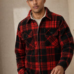 Nordic Woodsman Jacket — Maroon, banana_republic product shot