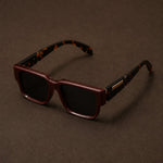 Première Dominus Sunglasses — Burgundy, br_espresso product shot