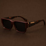 Première Dominus Sunglasses — Burgundy, br_espresso product shot