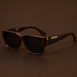 Première Dominus Sunglasses — Burgundy, br_espresso product shot