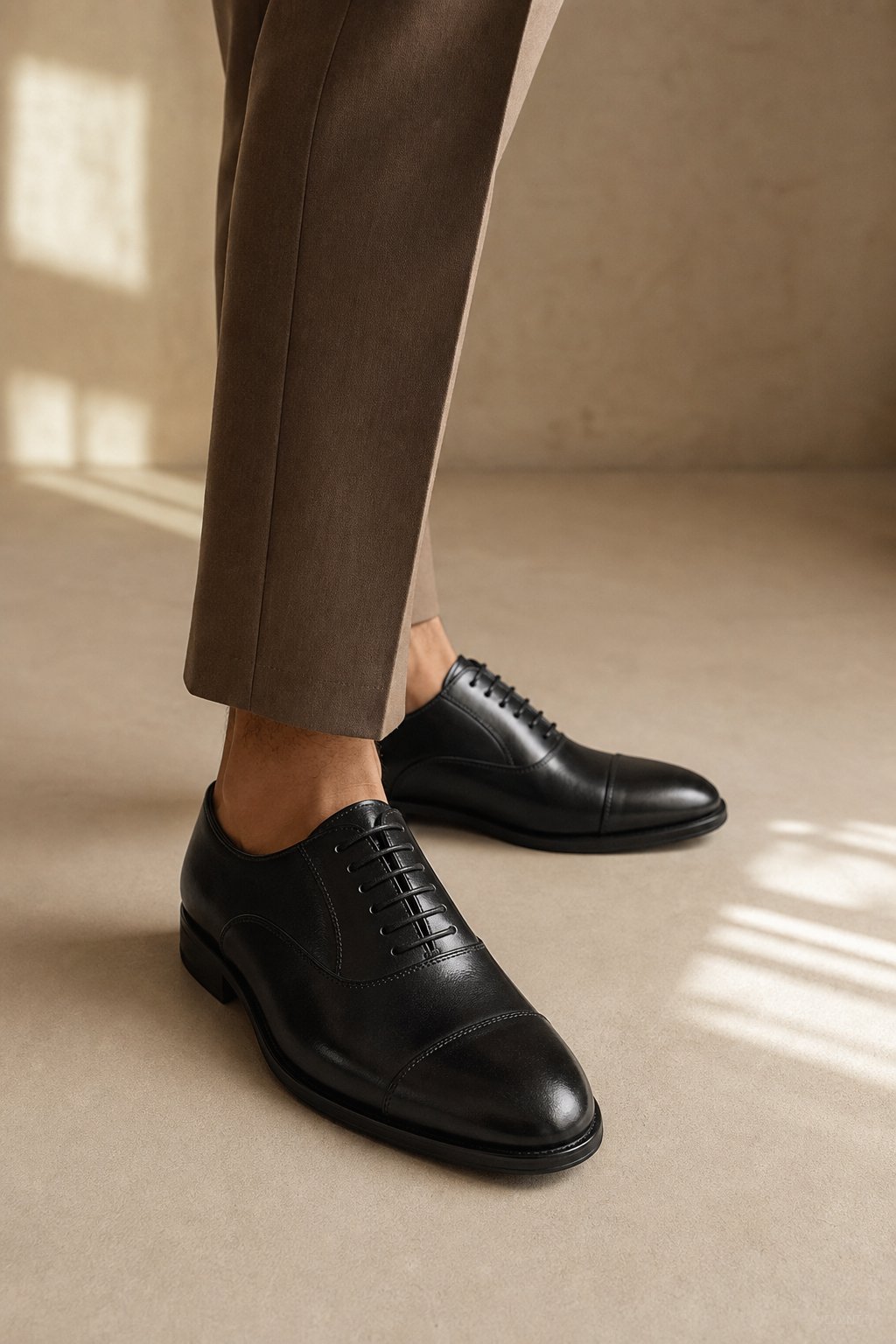 Red-Trail Oxfords — Casual Black, banana_republic product shot