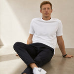 Relaxed Fit Chinos — Pitch Black, banana_republic product shot