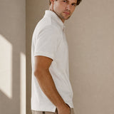 Rosberg Polo — White, banana_republic product shot
