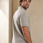 Rosberg Polo — Light gray, banana_republic product shot