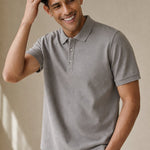Rosberg Polo — Dark gray, banana_republic product shot